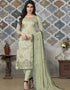 Green Modal Chanderi Chudidar Salwar Suit