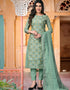 Green Modal Chanderi Chudidar Salwar Suit