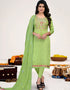 Green Modal Chanderi Chudidar Salwar Suit