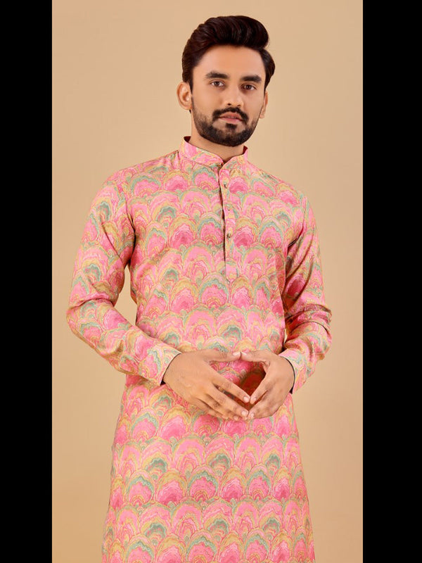 Baby Pink Kurta Premium Soft Cotton Payjama