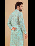 Sky Kurta Premium Soft Cotton Chudidaar Closure View