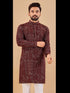 Maroon Kurta Premium Soft Cotton Chudidaar