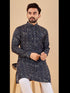 Navy Blue Kurta Premium Soft Cotton Chudidaar