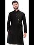 Black Only Kurta Viscose Payjama