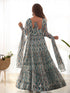 Multi Heavy Pure Soft Fox Georgette Anarkali Dress 192506 Back View