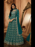 Rama Heavy Georgette Anarkali Dress 195177