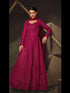 Rani Pink Heavy Georgette Anarkali Dress 195184