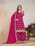 Rani Pink Chinon Sharara Suit 195219