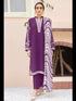Purple Georgette Pant Suit 199567