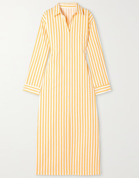 Designer Party Wear Maxi Dress Yellow Rayon Blend Maxi Dress Back View