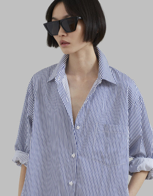 Designer Party Wear Maxi Dress Blue Rayon Blend Maxi Dress Close-up View