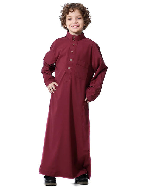 Turkish Ramadan Chic: Long Dubai thobe for Boys