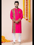 Pink Kurta Heavy Rayon Churidar