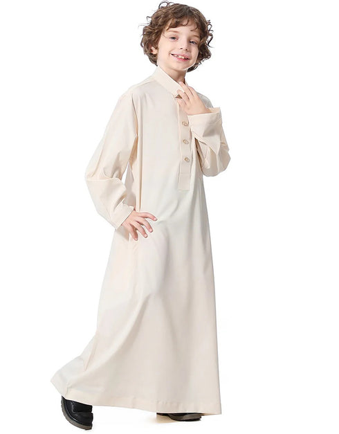 Turkish Ramadan Chic: Long Dubai thobe for Boys