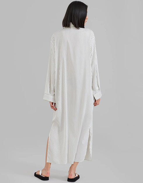 Designer Party Wear Maxi Dress White Heavy Organza Silk Maxi Dress Back View