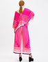 Designer Readymade Co-Ord Sets With Pockets Pink Lemonade Soft Silk Crepe Pant Suit Side View