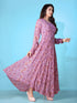 Purple Georgette Anarkali Dress Acy1051 Salwar Kameez
