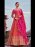 Pink Georgette Anarkali Dress Acy1191