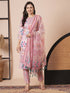 Pink Cotton Pant Suit Acy2978