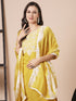 Mustard Pv Chanderi Pant Suit Acy2980 Back View