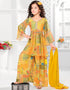 designer party wear readymade salwar suit georgette georgette yellow of-13571-acy3458 Front View