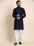 Navy Blue Kurta Viscose Rayon Payjama