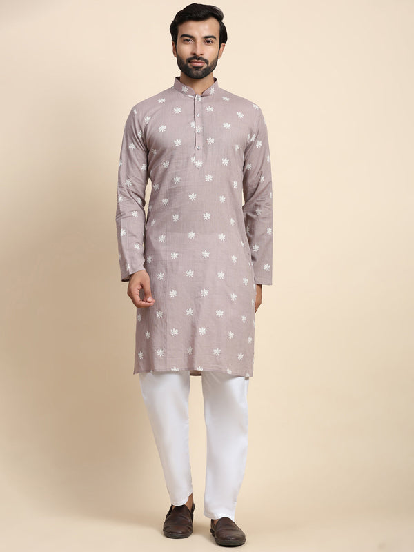 Mouve Kurta Cotton Payjama