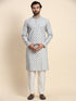 Grey Kurta Cotton Payjama