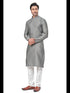 Grey Kurta Jacquard Payjama