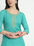 Rama Cotton Pant Suit Acz3098 Back View