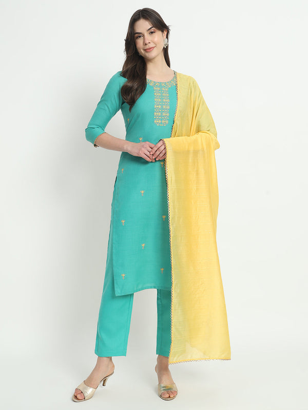 Rama Cotton Pant Suit Acz3098