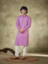 Purple Kurta Viscose Payjama