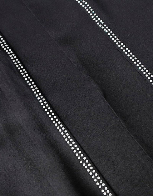 Diamond beaded designer Abaya with Back pattern