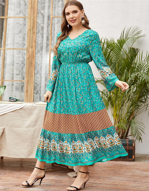 Dubai Style Kaftan Islam Arabic Abaya Long Dress For Muslim Women