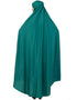 Modern Extra Nose Piece Head To Toe Free Size Jilbab Green