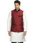 Maroon Jacket Art Silk NA