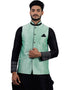 Light Green Jacket Art Silk NA