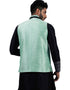 Light Green Jacket Art Silk NA Closure View