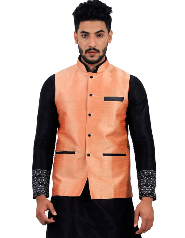 Salmon Jacket Art Silk NA