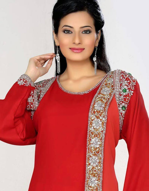 Comfortable Designer Full Sleeve Gown Styles Kaftan