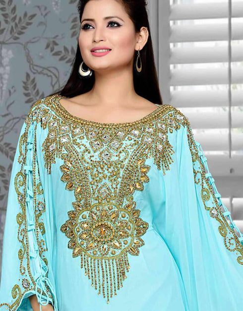 Farasha with designer sleeve