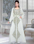 Floor length abaya kaftan