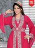 Jacket Style Party Wear Bell Sleeve Kaftan