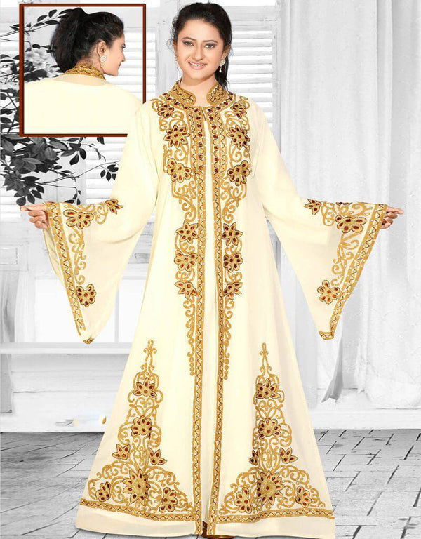 Jacket Style Party Wear Kaftan