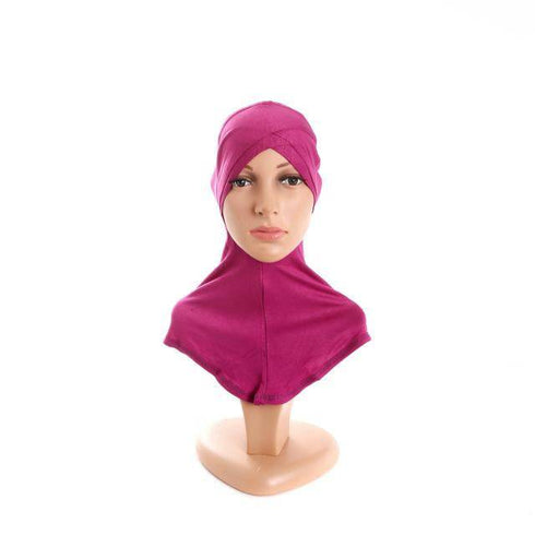 Full Cover Inner Hijab Cap Four Layer