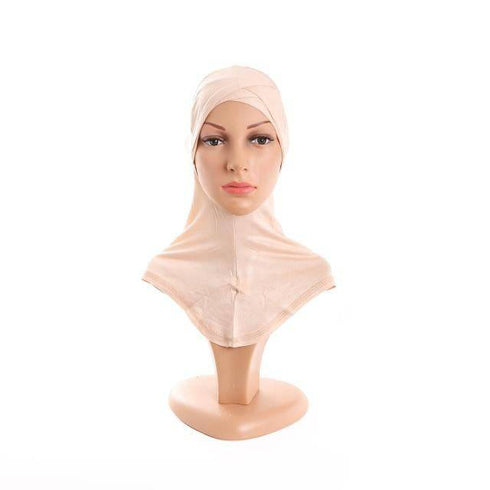 Full Cover Inner Hijab Cap Four Layer