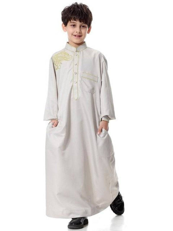 Embroidered Kids Thobes for Kids
