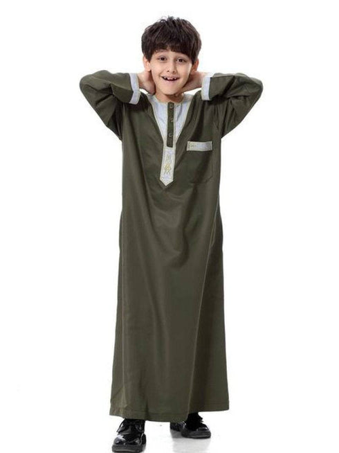 Thobe for Boys Kaftan Kids