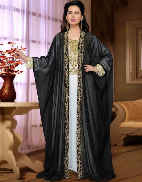 Jacket Style Partywear Kaftan