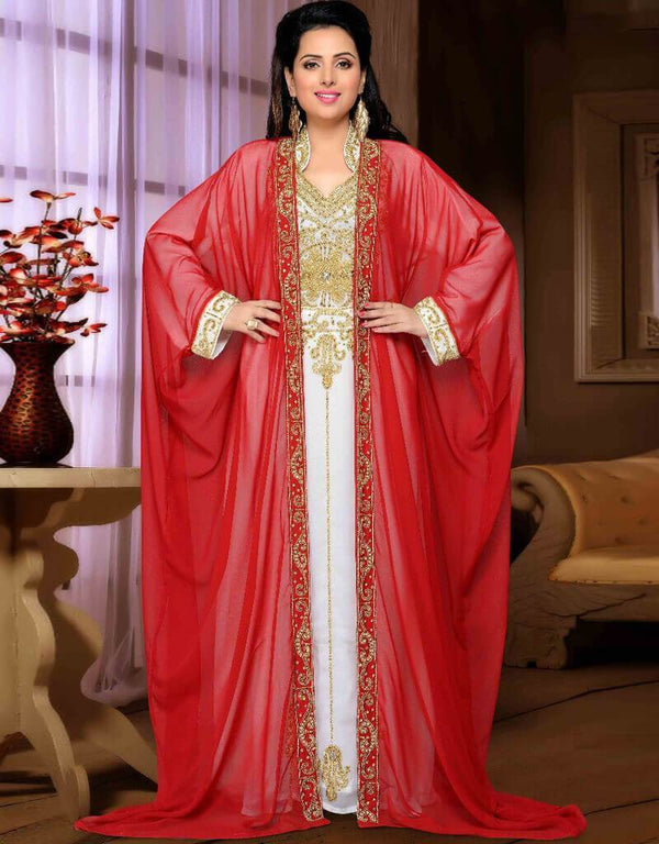 Jacket Style Partywear Kaftan